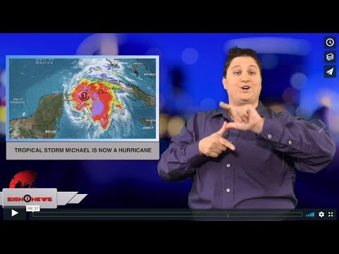 Sign1News 10.8.18 - News for the deaf community powered by CNN in American Sign Language (ASL).