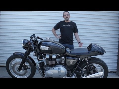 Dime City Cycles: Herm Narciso's 2004 Triumph Thruxton