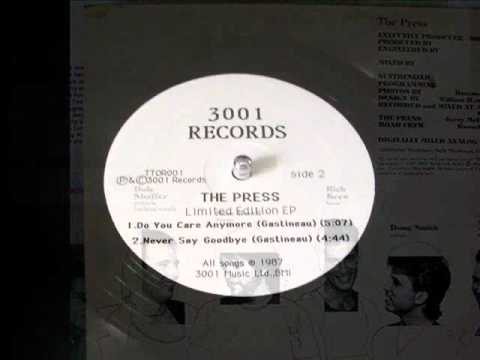 The Press - Do you care anymore COLUMBUS Jeff Gastineau