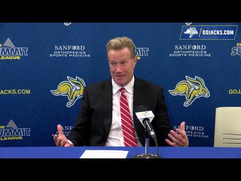 South Dakota Men's Basketball at SDSU Postgame Press Conference (01.08.2022)