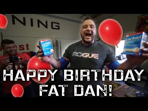 Super Training Gym Bench Press Pizza Party| Fat Dan's Birthday