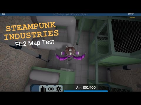 Roblox | FE2 Map Test - Steampunk Industry [Easy Crazy] [Solo]