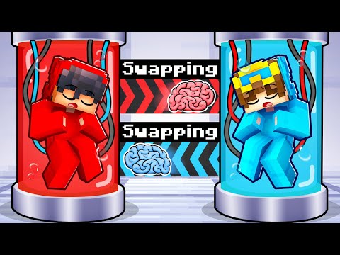 Nico - Swapping BRAINS with my Friends in Minecraft!
