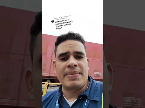 Escala do Maquinista de Embú Guaçu, São Paulo. #maquinista #trem #ferrovia #escala #rumo