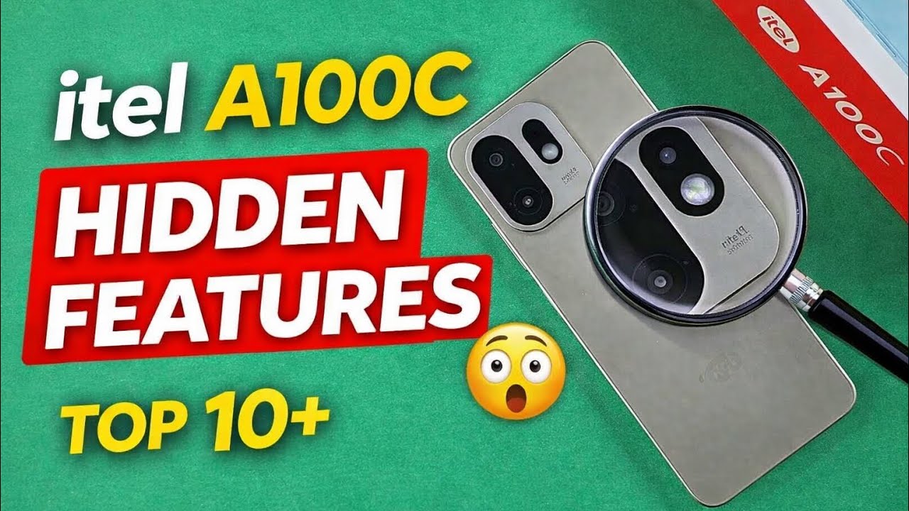 Itel A100C Hidden Features That Actually Work 😱 | 10+ Tips Nobody Knows ⚡️