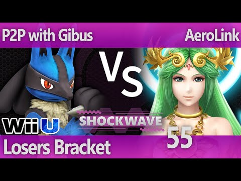SW 55 Smash 4 - P2P with Gibus (Lucario) vs Evo G | AeroLink (Palutena) - Losers Bracket