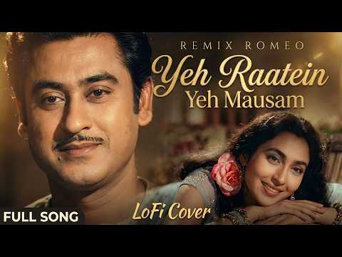 Yeh Raatein Yeh Mausam - Remix Romeo - Slow LoFi - AI Visual Cover Song