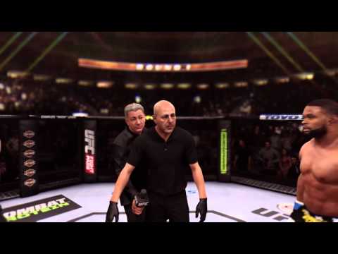 EA Sports UFC Brice Morris Vs  Tyron Woodley Morris Debut Match