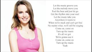 Bridgit Mendler - Turn Up The Music (LYRICS)