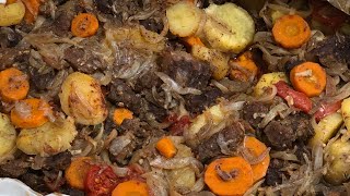 محتاره في الغدا ومش عايزه تقفي كتير في المطبخ تعالي نعمل ورقه اللحمه بطعم زماااان 😋#فاطمه_ابوحاتي