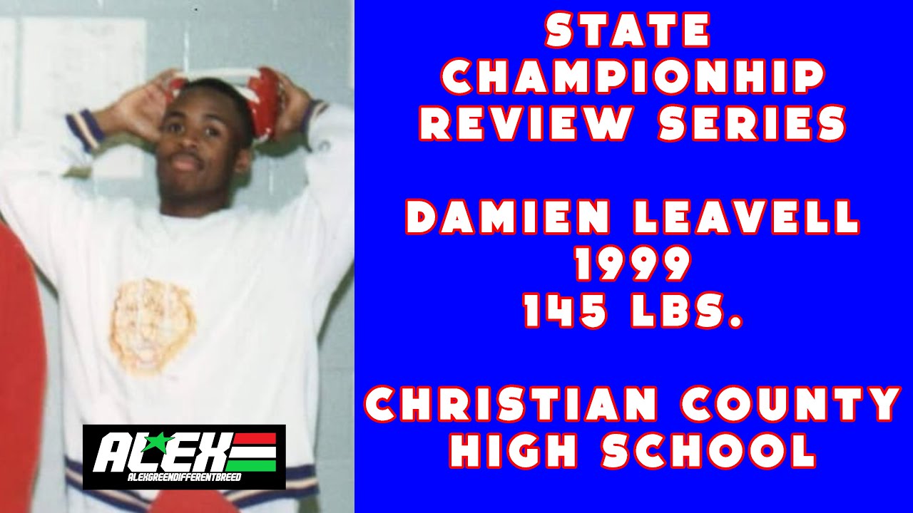 State Wrestling Championship match review w/ Damien Leavell (Christian County; 1999 145 lbs.)