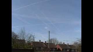 Chemtrail Patchwork Sky!
