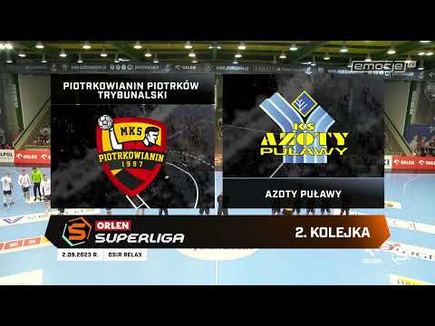 2. seria: Piotrkowianin Piotrków Trybunalski - Azoty Puławy SKRÓT