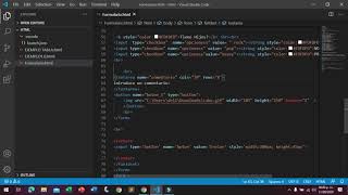 Creacion de Formulario En HTML (En Visual Studio Code)