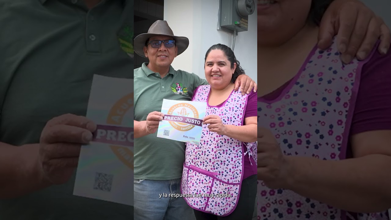 Respuestas rápidas con el Acuerdo Nacional Maíz-Tortilla