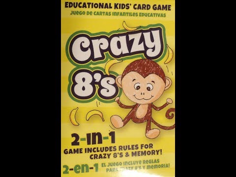What's Inside - Crazy 8's Card Game (2016, Cartamuni) - YouTube