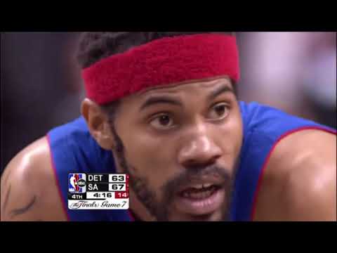 2005 Nba Finals Game 7 - 4thQuarter | San Antonio Spurs VS. Detroit Pistons