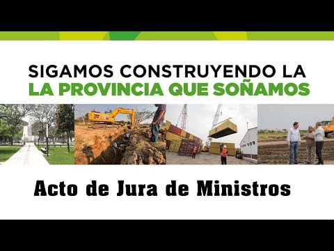 Acto de Jura de Ministros - Gobierno de Corrientes