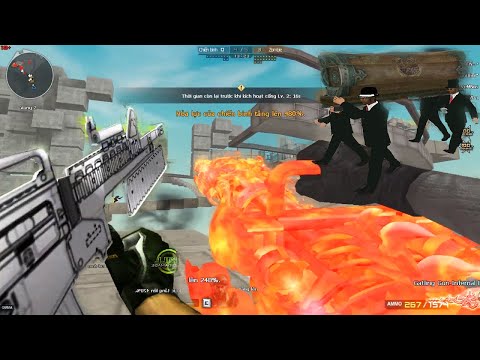 Crossfire Mod 2.0 : Gatling Gun Infernal Red Dragon - Hero Mode X -  By BugAll Zombie V4