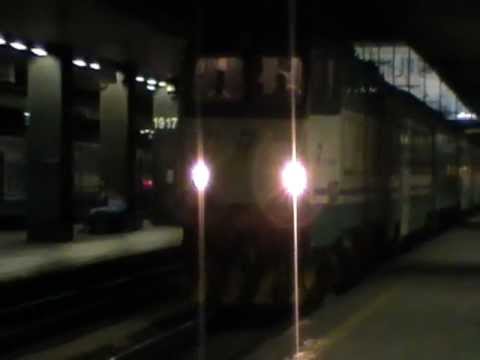 E656.005 in partenza con l' ICN 1955 Roma Termini - Siracusa/Palermo Centrale