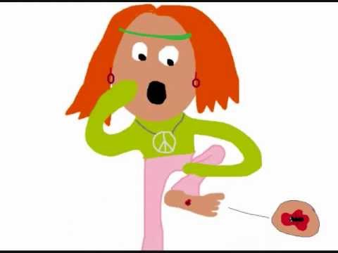 Sys Bjerre - Kegle med tegninger.