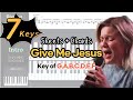 Give Me Jesus - UPPERROOM | Key of G, A, B, C, D, E, FㅣPiano coverㅣWorship Piano Tutorials