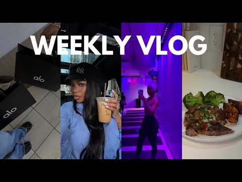 WEEKLY VLOG: TRYING HOT SCULPT, SHOPPING WITH MA, COOK WITH ME, NEW PHONE + LUXURY SPA
