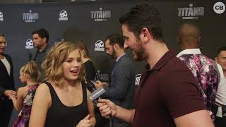 Teagan Croft Talks DC's Titans video