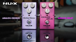 Video thumbnail for NUX Reissue Series Chorus & Delay Pedal Test By Jimmy Lin (No Talking) by Jimmy Lin - JL Music Studio -