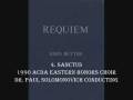 Rutter 4 Sanctus 
