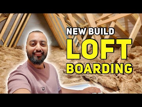 Loft Boarding my New Build UK | Raised Loft Storage