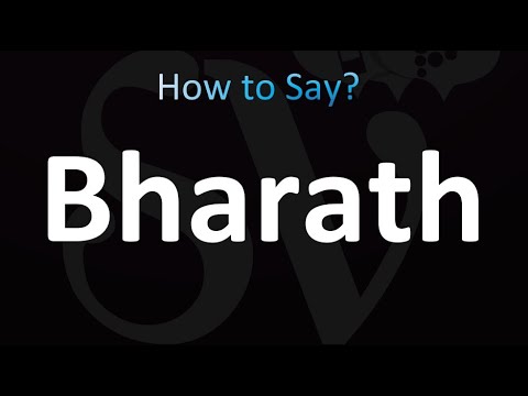 How to Pronounce Bharath (correctly!)