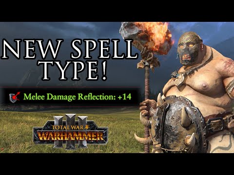 NEW Spell Type! How does MELEE DAMAGE REFLECTION work? - Warhammer 3