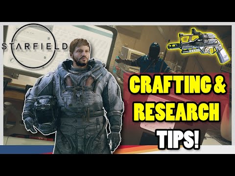ULTIMATE Starfield Crafting Tips Guide: Researching, Weapons, Skills & More!