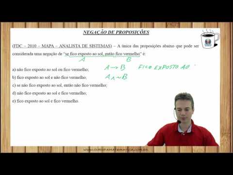 0847 - FDC - NEGAÇÃO DE PROPOSIÇÕES