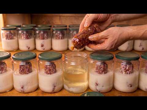 When Shelves Go Empty, This 1930s Sausage Jar Will Feed Your Family. 2-Year Shelf Life.