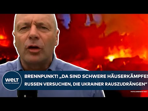 PUTINS KRIEG: "Da sind schwere Häuserkämpfe! Versuchen, Ukrainer rauszudrängen!" Neuer Brennpunkt!