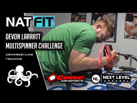 Devon Larratt Multispinner Challenge | 154lbs x 10