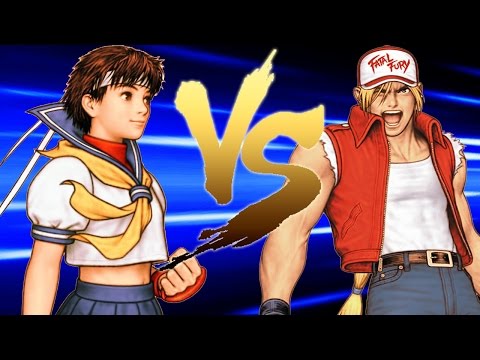 SNK Vs Capcom -  Sakura Vs Terry