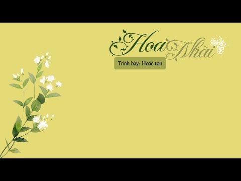 Hoa Nhài - Hoắc Tôn || [Kara + Vietsub]