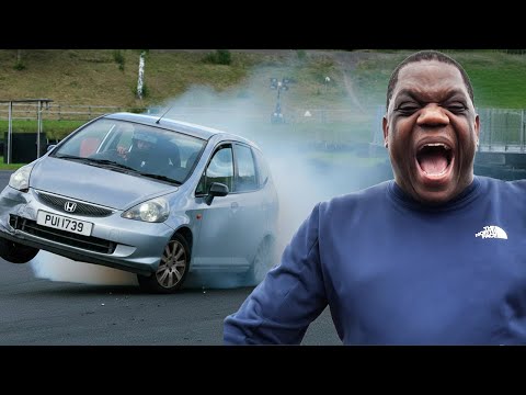 TAKING THE CHEAPEST HONDA JAZZ TO A RACE TRACK