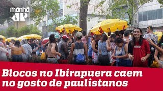 Download lagu Blocos no Ibirapuera caem no gosto de paulistanos e turistas, mas chuva e violência assustam foliões mp3