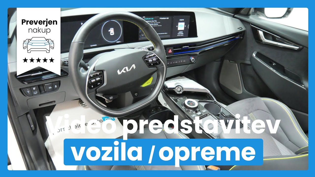 Kia EV6 GT 77 kWh. 430kW AWD GT - SLO VOZILO - PANORAMA