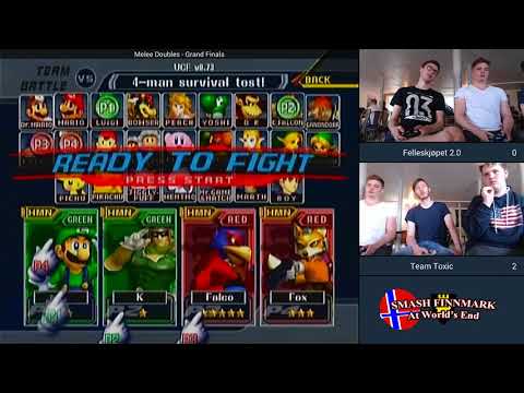 SameLAN 2 Summer - Felleskjøpet 2.0 vs Team Toxic - GF - Melee Doubles