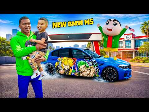 Franklin’s Son Was Insulted… So Bought a BMW M5 🔥 | GTA 5 Malayalam