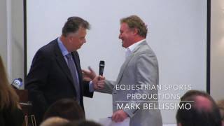 Victor Connor With Mark Bellissimo at Wellington Chamber Luncheon Kick Off To Equestrian Season - Short Version