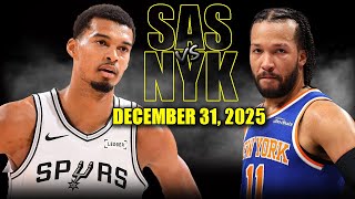 [검증마트] 01월01일 샌안토니오 뉴욕닉스 NBA 하이라이트