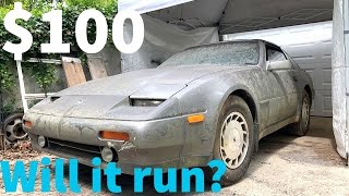 $100 1987 300ZX Resurrection! Abandoned For 11 Years! Part 1