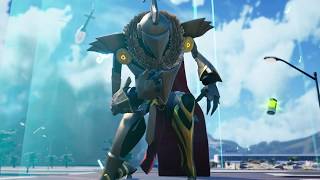 Override: Mech City Brawl_New DLC Character #3 " The Roman goddess of war"  Bellona gameplay.