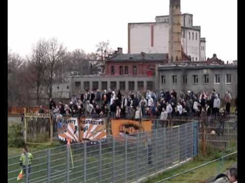 Kibice Chrobrego we Wrocławiu na Wulkanie